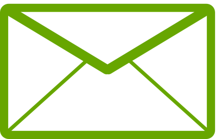 Email icon in green
